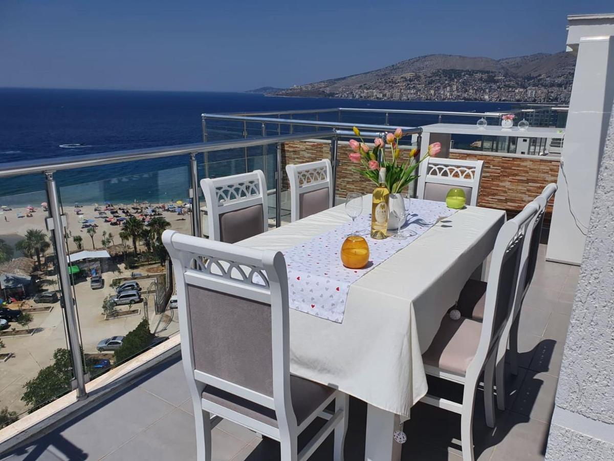 Sadet's Penthouse Saranda Apartment Exterior foto