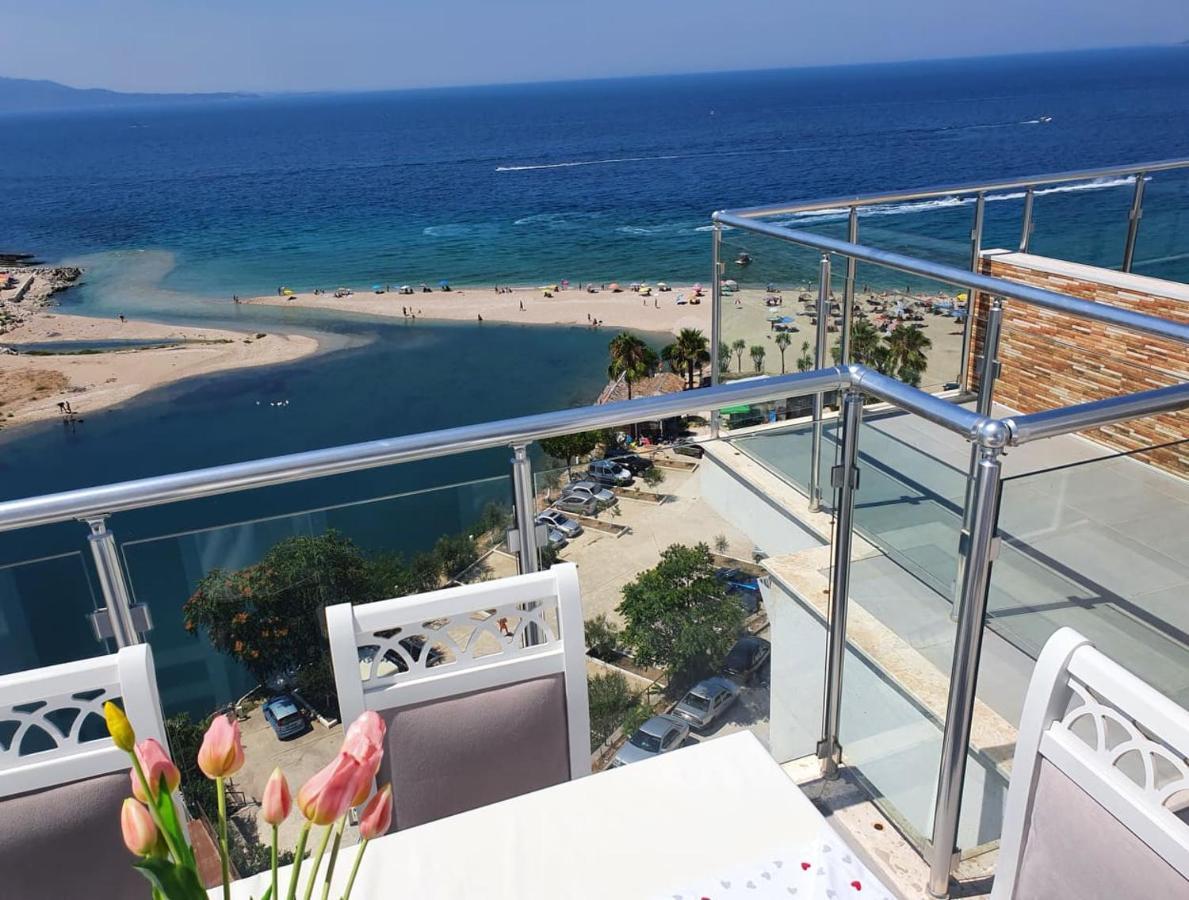 Sadet's Penthouse Saranda Apartment Exterior foto