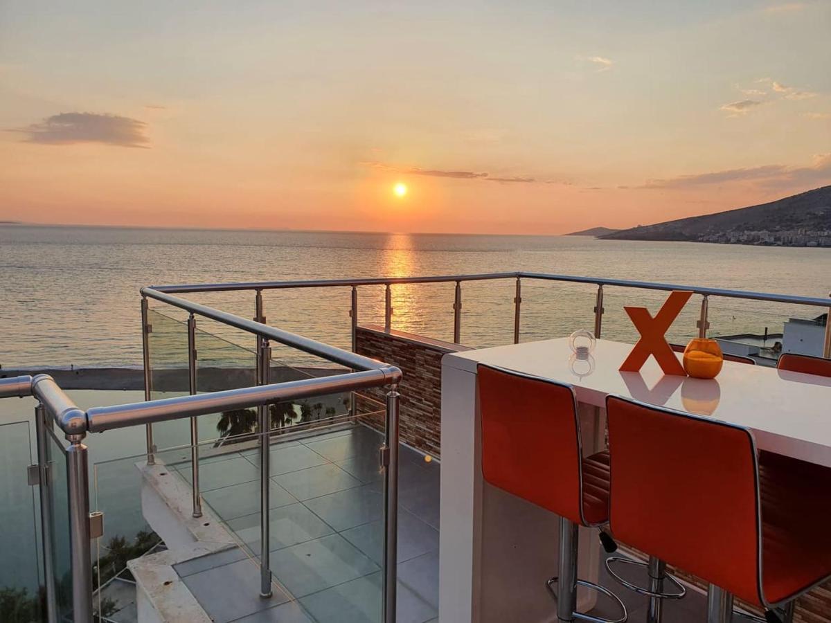 Sadet's Penthouse Saranda Apartment Exterior foto