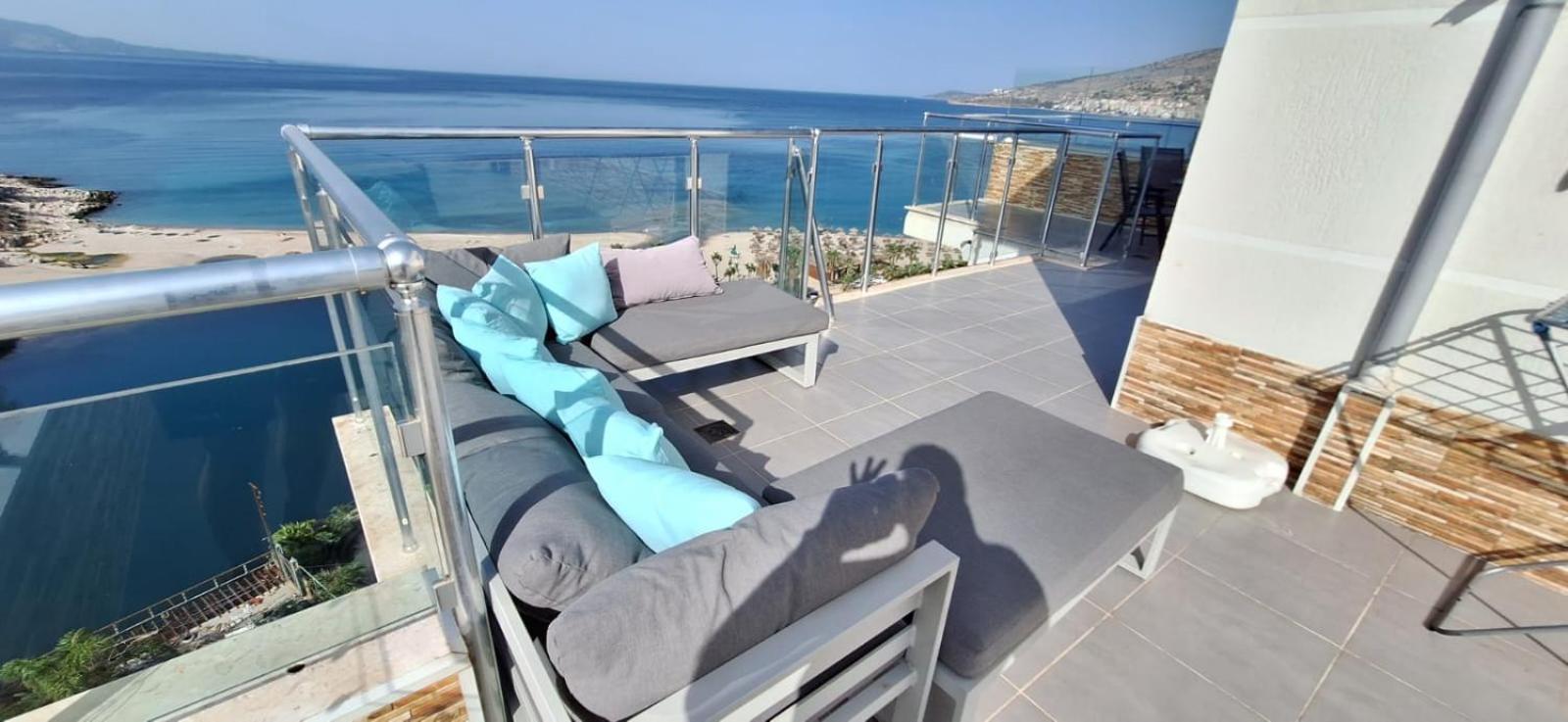 Sadet's Penthouse Saranda Apartment Exterior foto