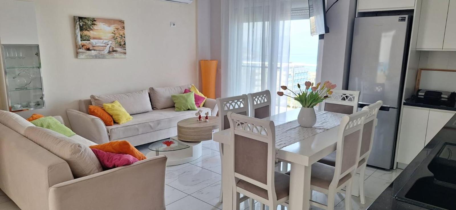 Sadet's Penthouse Saranda Apartment Exterior foto