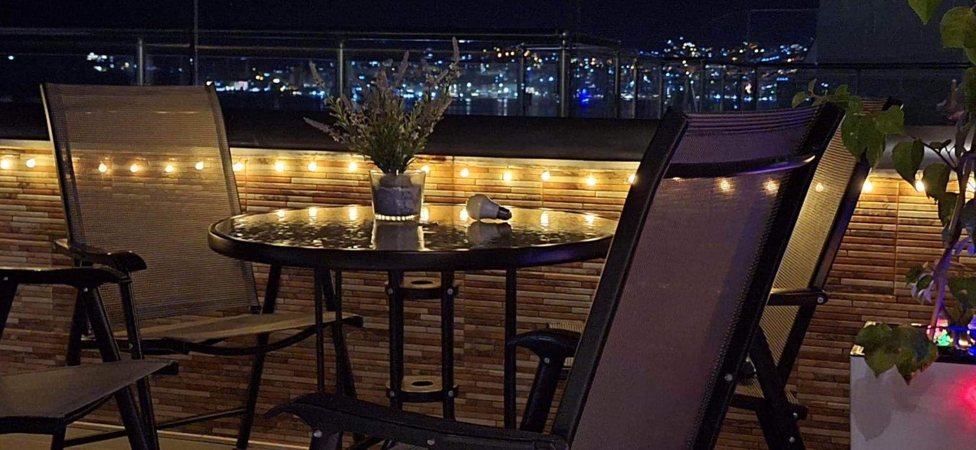 Sadet's Penthouse Saranda Apartment Exterior foto