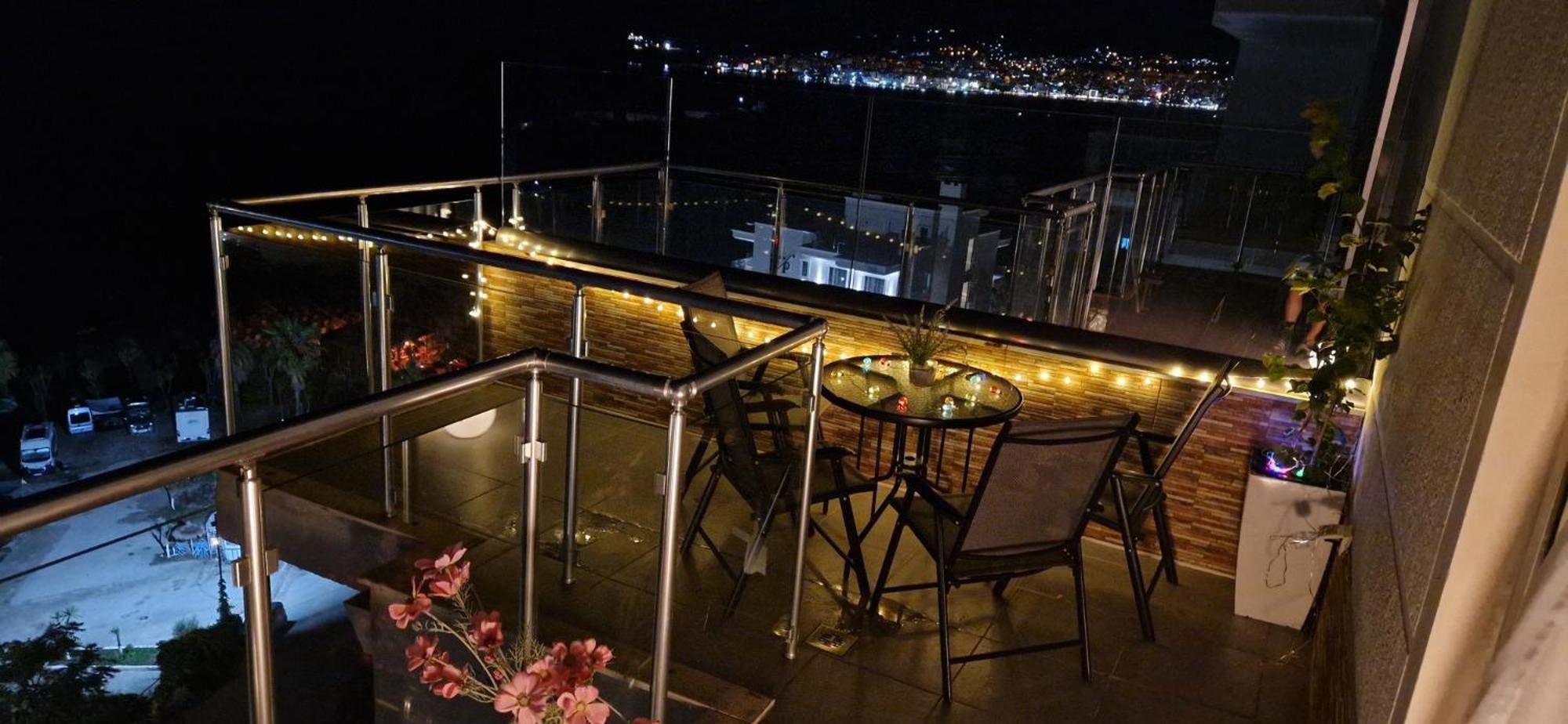 Sadet's Penthouse Saranda Apartment Exterior foto