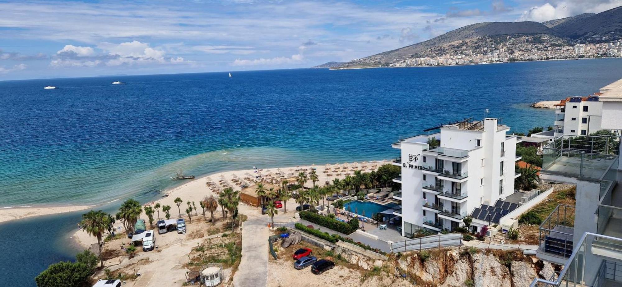 Sadet's Penthouse Saranda Apartment Exterior foto